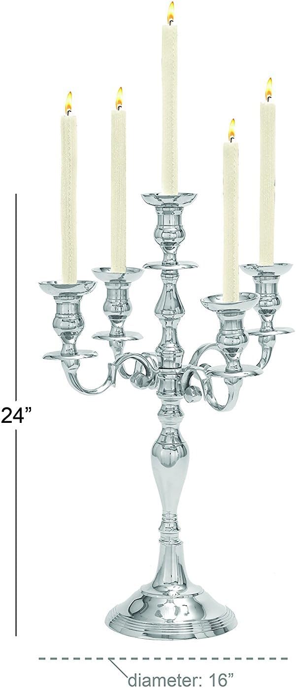 Aluminum Candelabra V307