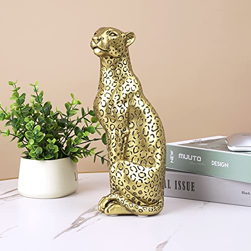 Gold Cheetah Figurine F587