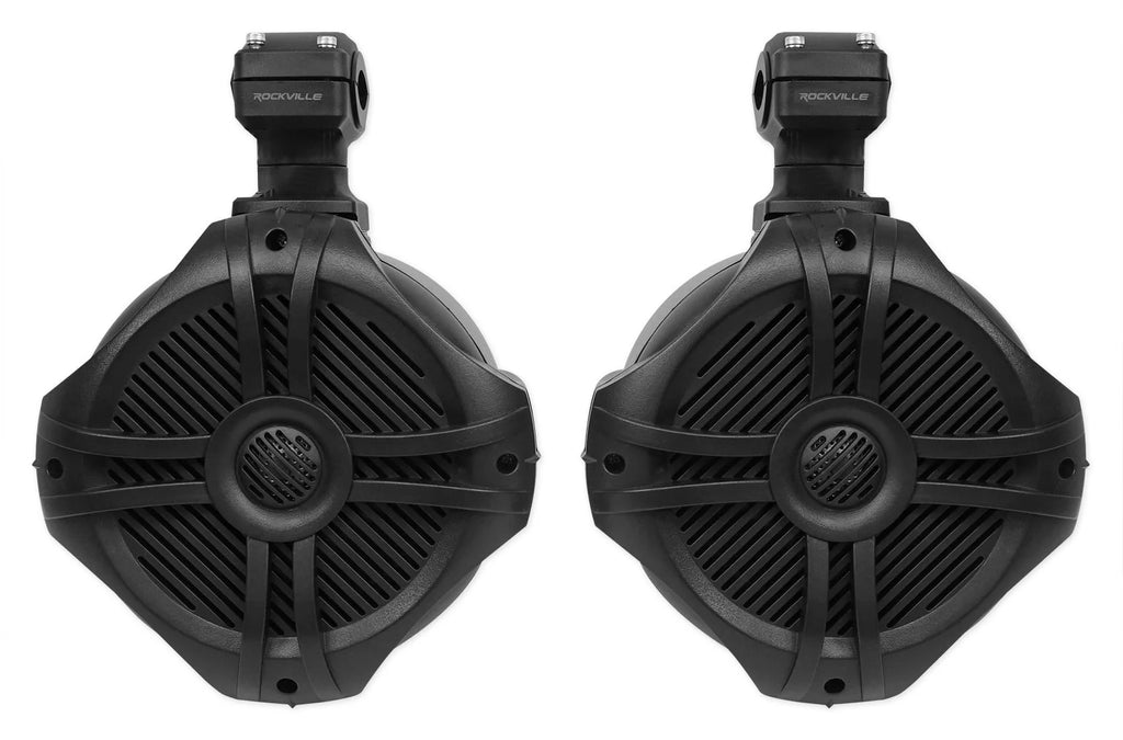 Black 6.5 250w Marine Wakeboard Tower Speakers B29709