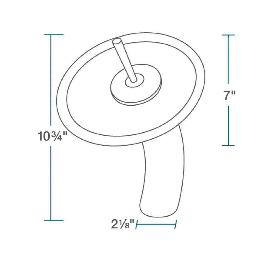 Bathroom Waterfall Faucet Ensemble S7667