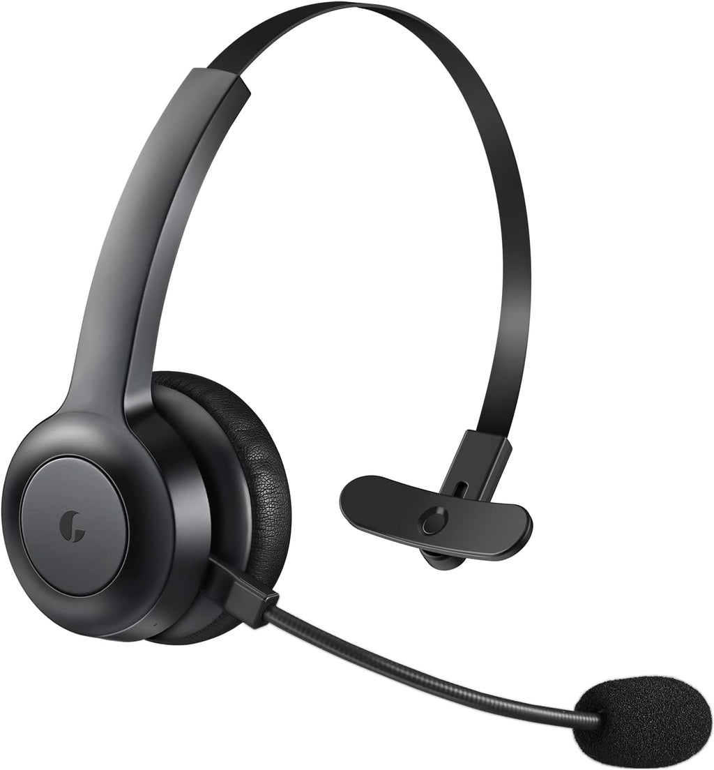 Wireless Bluetooth Headset with Microphone, AI Noise Cancelling, 35 Hrs Talk Time, Pack of 2 N5917