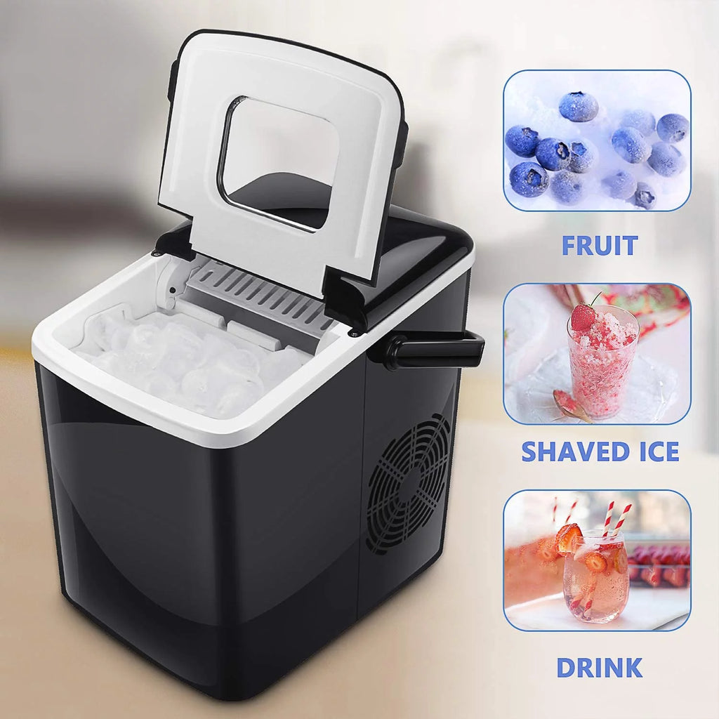 Portable Countertop Ice Maker with 2 Ice Cube Sizes G692192