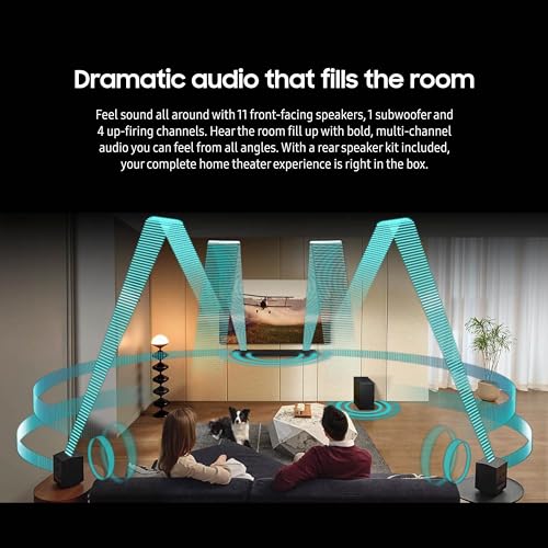 11.1.4ch Soundbar with Wireless Dolby Atmos Audio X2649