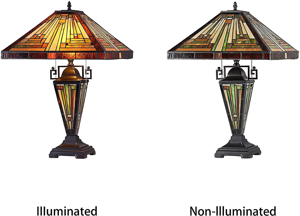 3 Light Table Lamp 16" Shade P4559