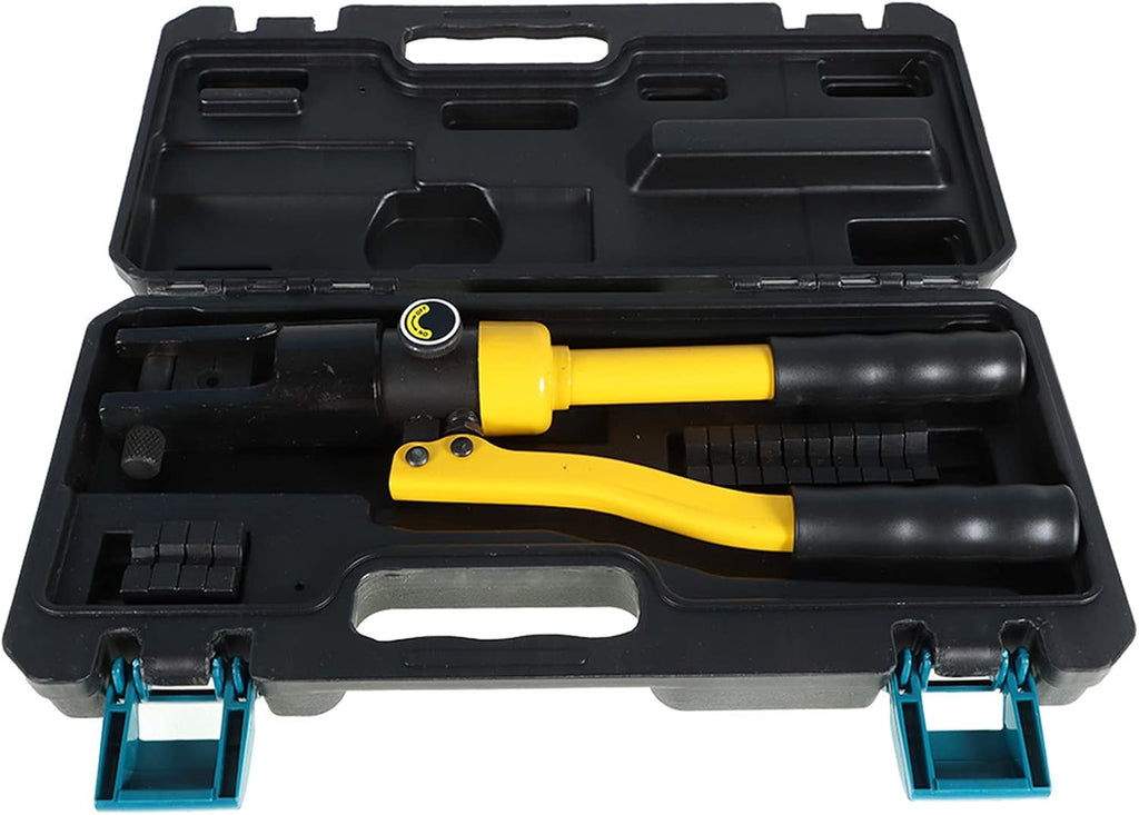 7.5 Ton Hydraulic Wire Crimper with 8 Pairs of Dies, Pack of 2 K4010