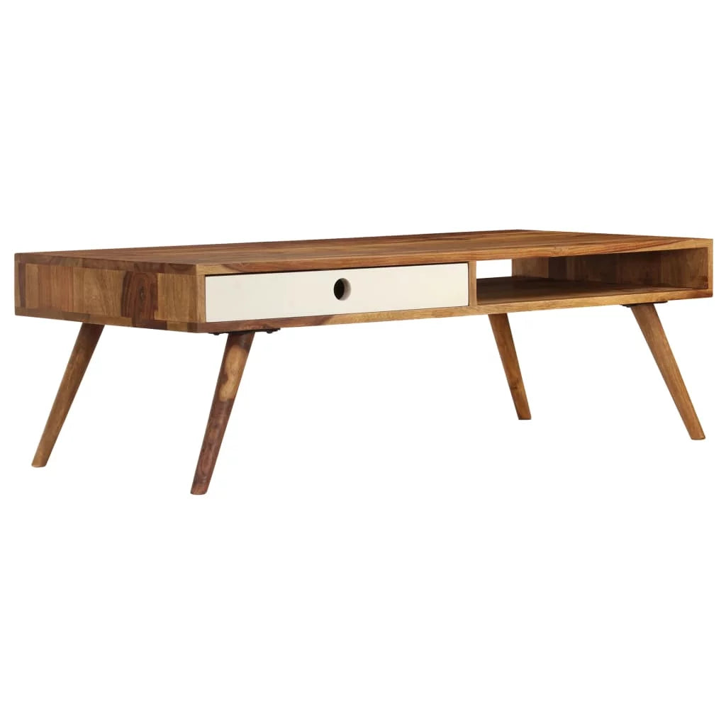 Solid Sheesham Wood Coffee Table O7206