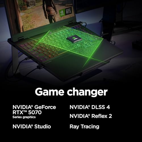 15" 2.5K OLED Gaming Laptop, Intel Core i7, RTX 5070, 16 GB Memory, 1 TB Storage O37602