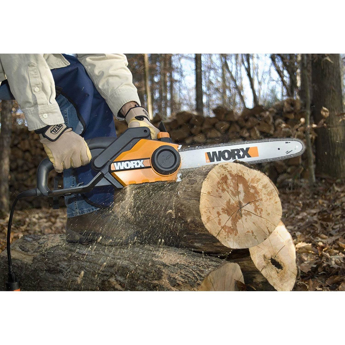 16-Inch Bar Corded Electric Chainsaw (2 Pack) Q869470