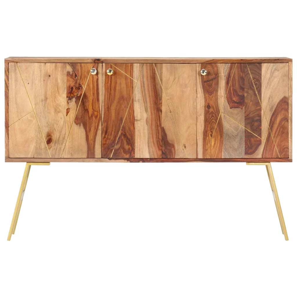 Solid Sheesham Wood Sideboard L257