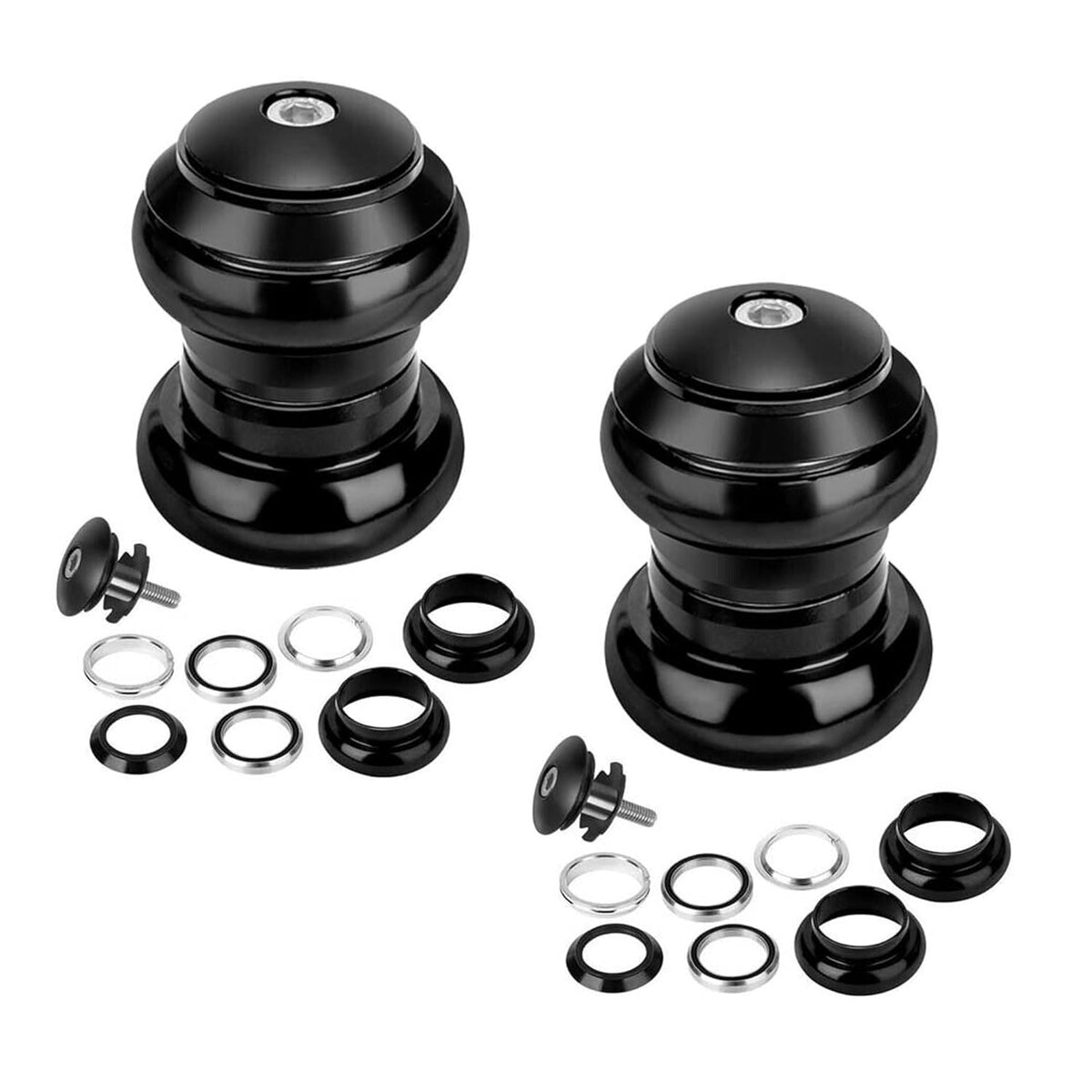 2PCS 34mm 1-1/8" Threadless Sealed External Bearing Headset Kits for Bicycle V129