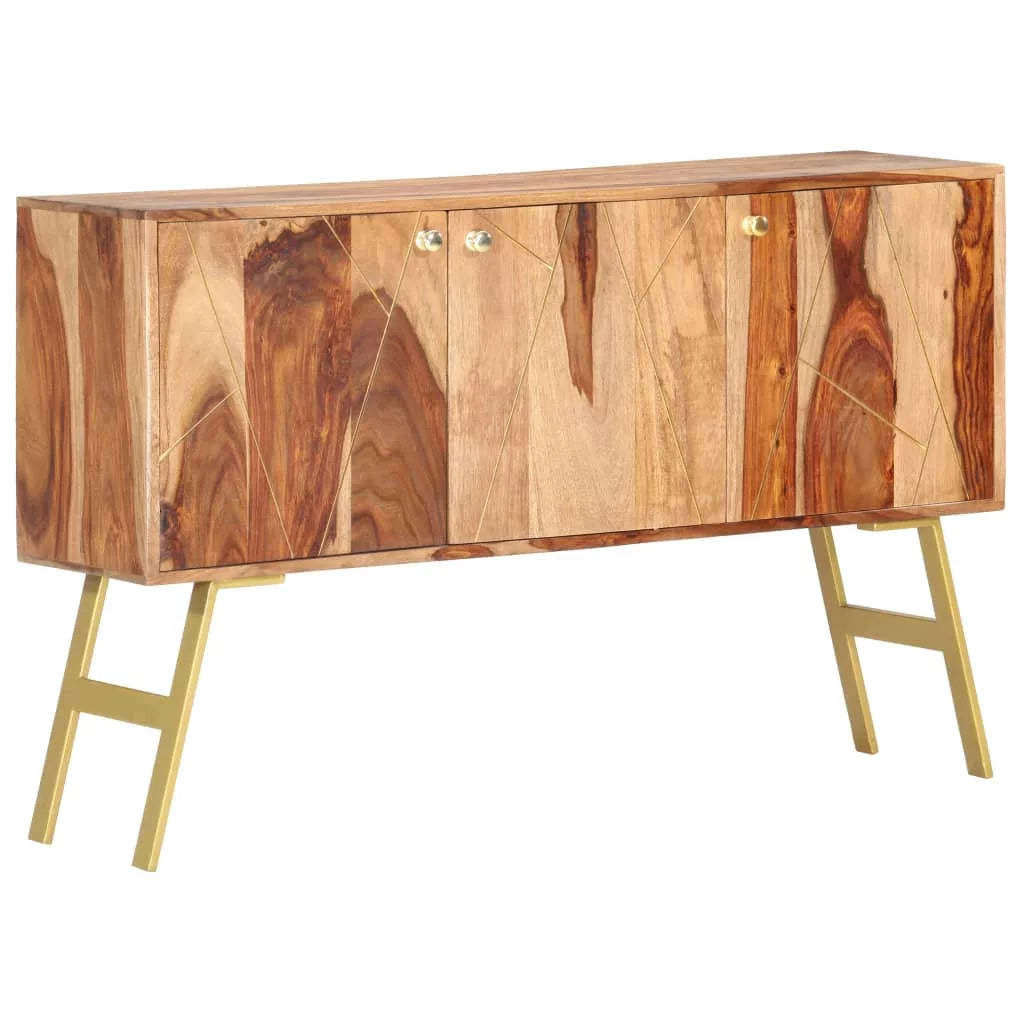 Solid Sheesham Wood Sideboard L257