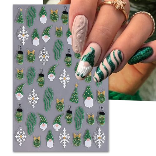 Holiday Nail Art Stickers Variety Pack X654