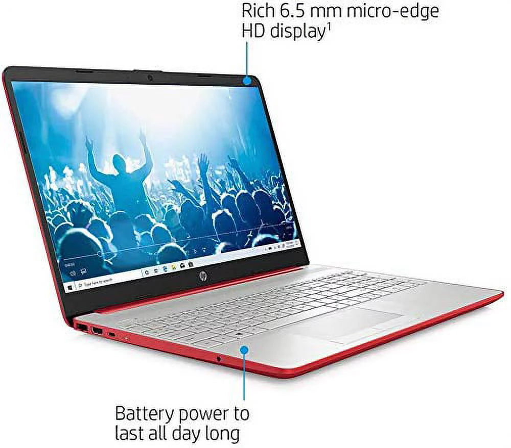 15.6" HD Display Intel Pentium Silver N5000 8GB RAM 256GB SSD Scarlet Red Laptop N328