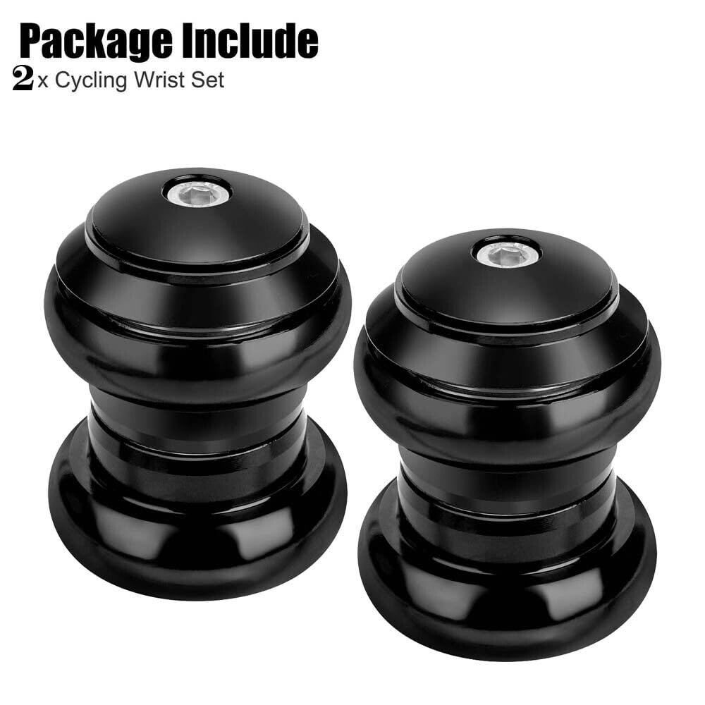 2PCS 34mm 1-1/8" Threadless Sealed External Bearing Headset Kits for Bicycle V129