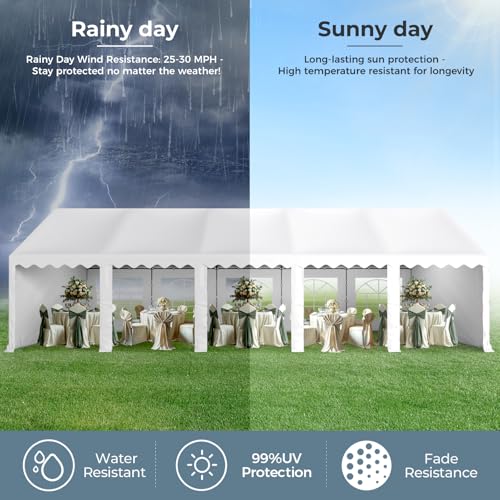 20x40FT Heavy Duty Party Tent with Removable Sidewalls F849