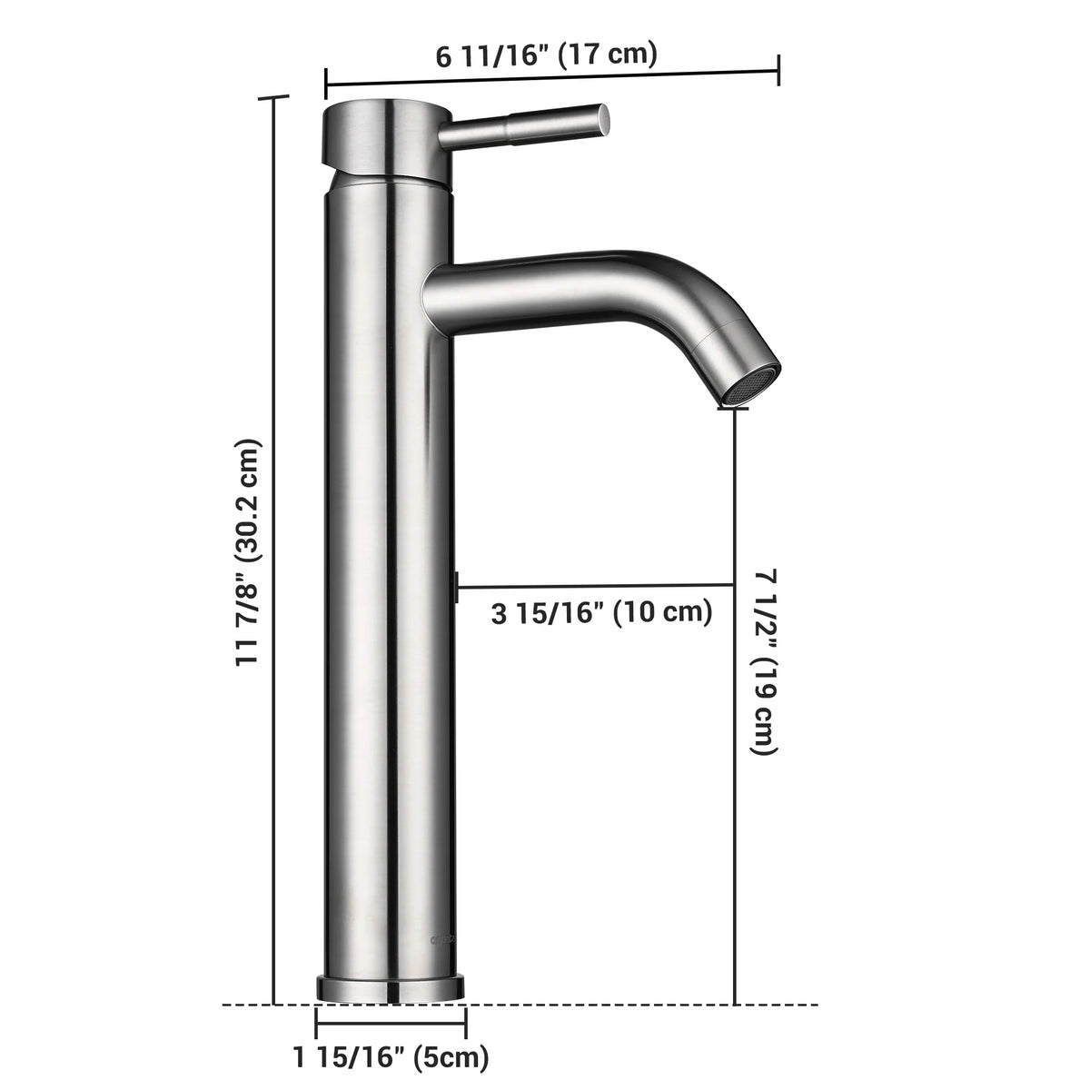 Single Handle Tall Vessel Faucet 2 Packs A89179