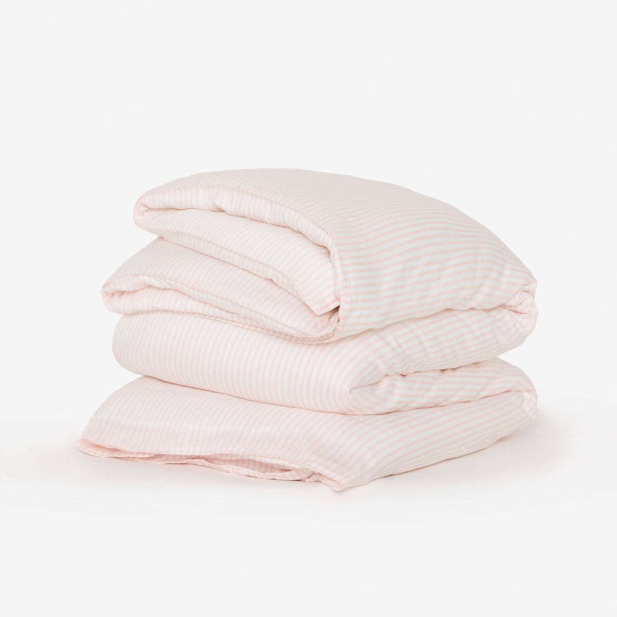 Eucalyptus Duvet Cover King/Cal King Blush Stripe A701506