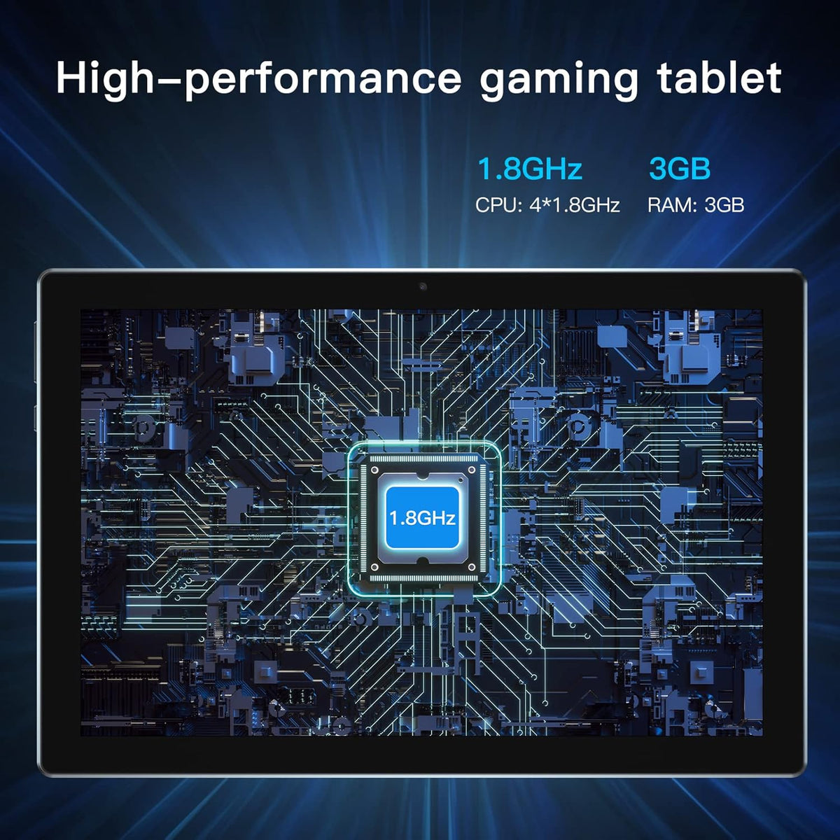 10 inch Android 11 Tablet, 3GB RAM 32GB ROM, 10.1 IPS HD Touch Screen J133