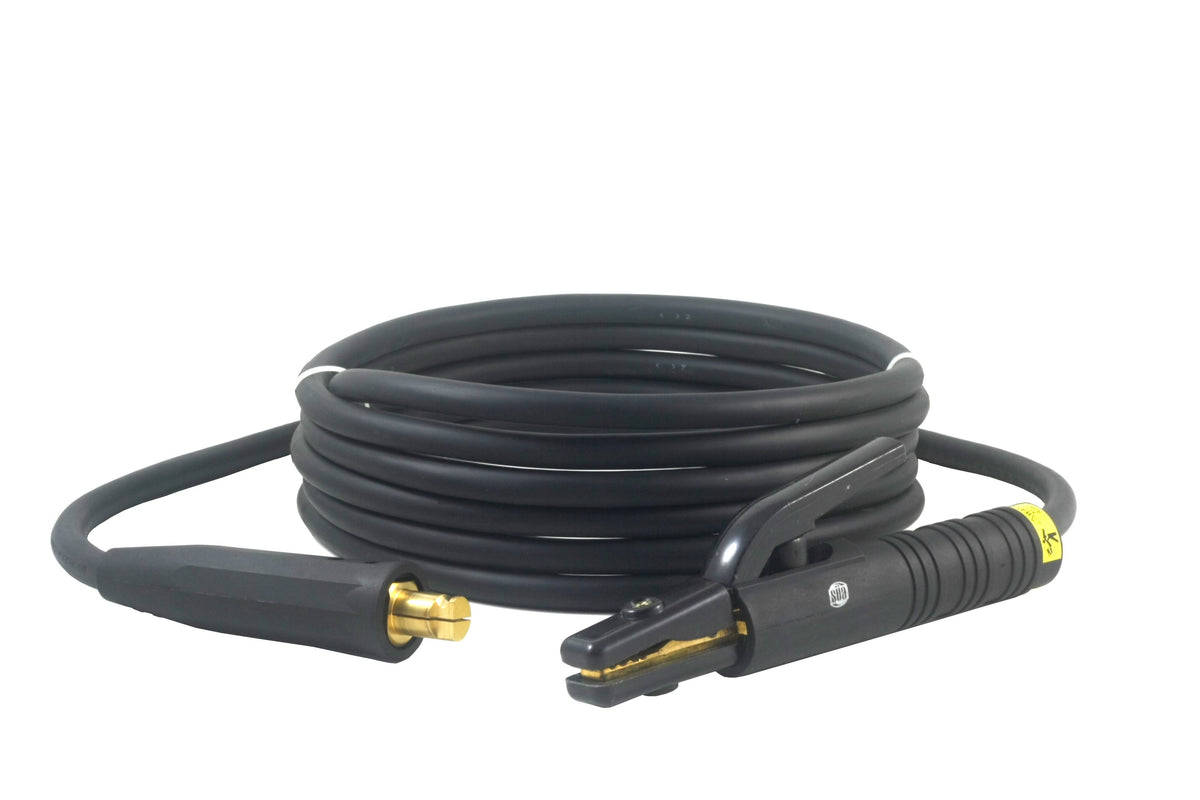 200 Amp Ground Clamp Welding Lead Dinse Connector #2 AWG Cable 15 Feet Y377476
