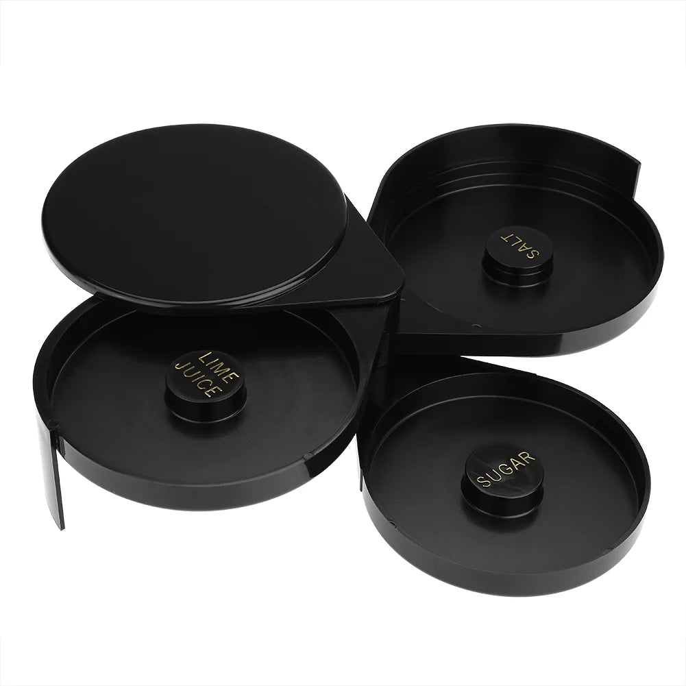 3 Tier Glass Cocktail Rim R505