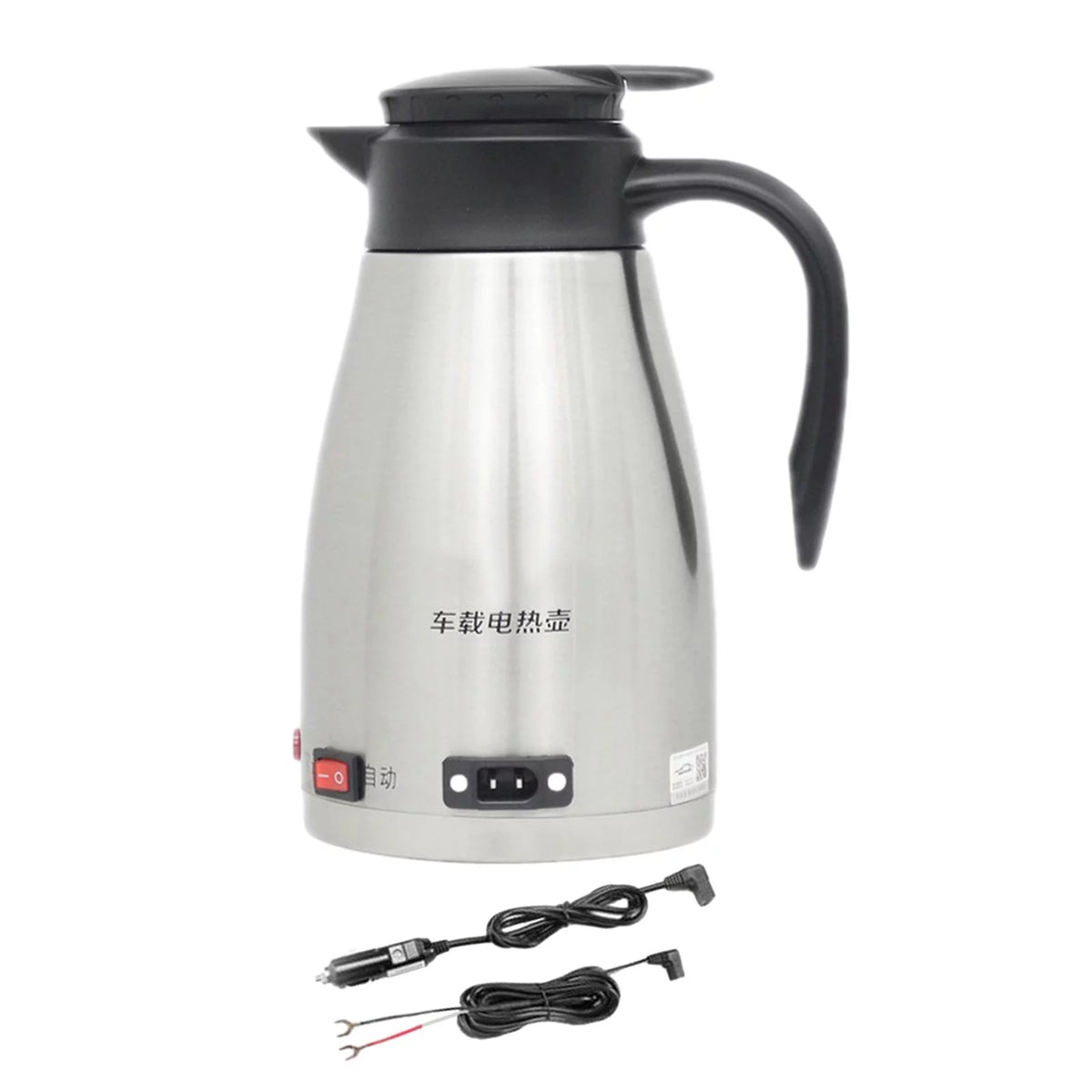 12V Stainless Steel Car Electric Kettle 1300ml U880442