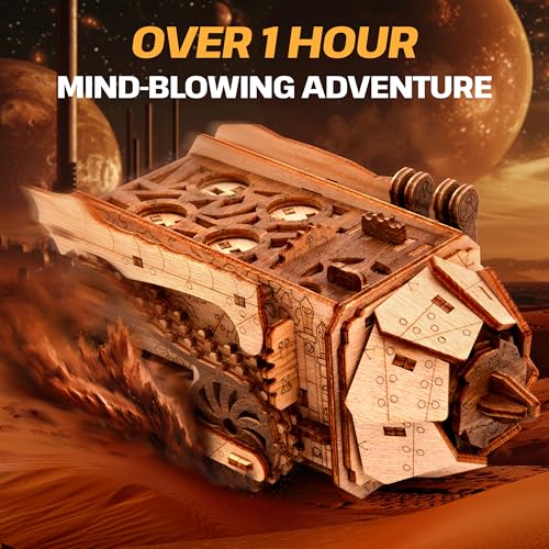 3D Wooden Puzzle Box S271