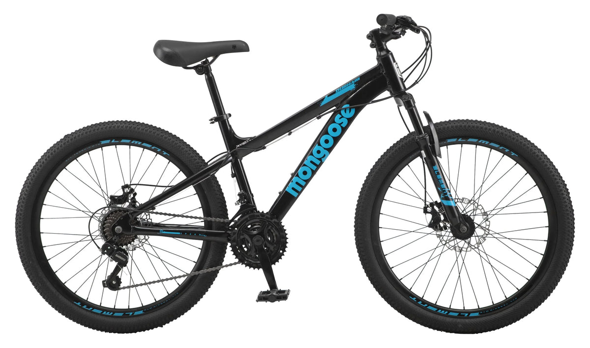 24-in. Black 21 Speeds Mountain Bike X7871