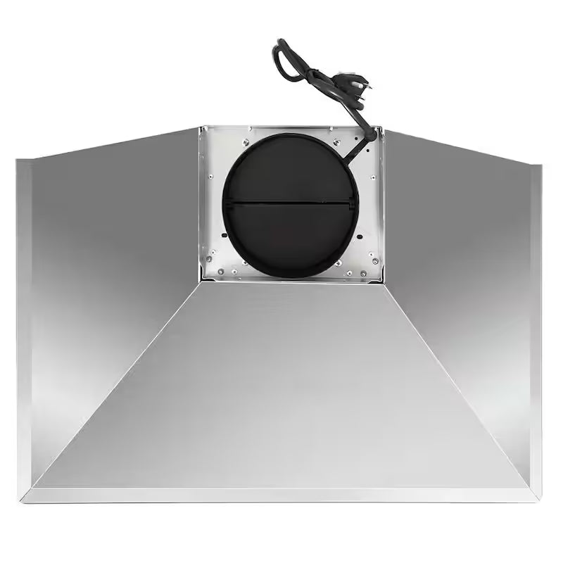 30 in. Stainless Steel Ductless Wall Mount Range Hood with Carbon Filter Kit I644