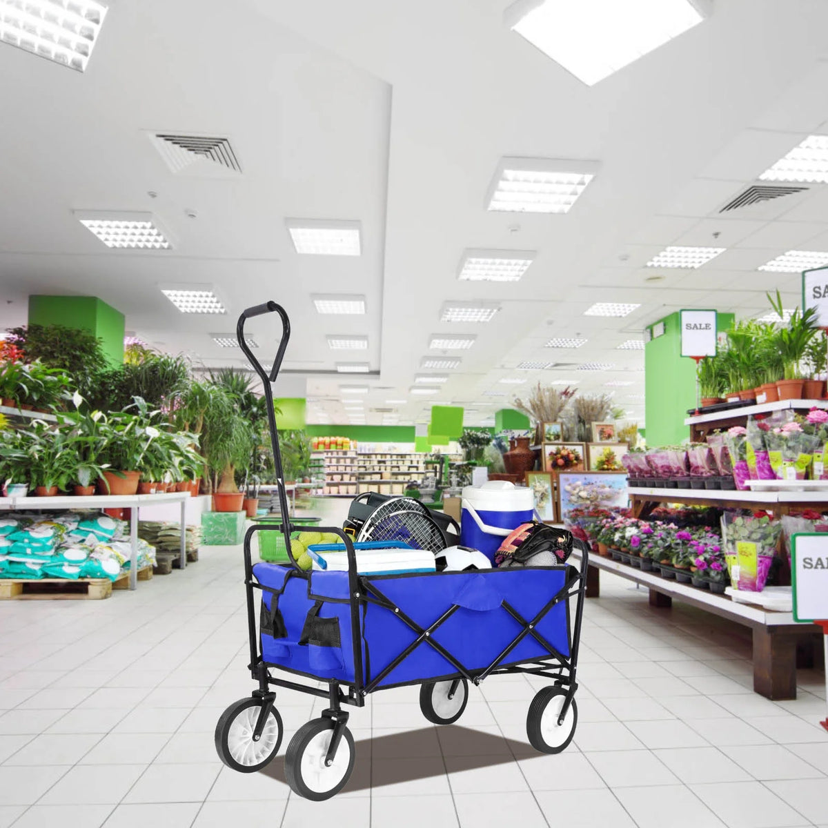 Collapsible Utility Wagon Cart Q1828