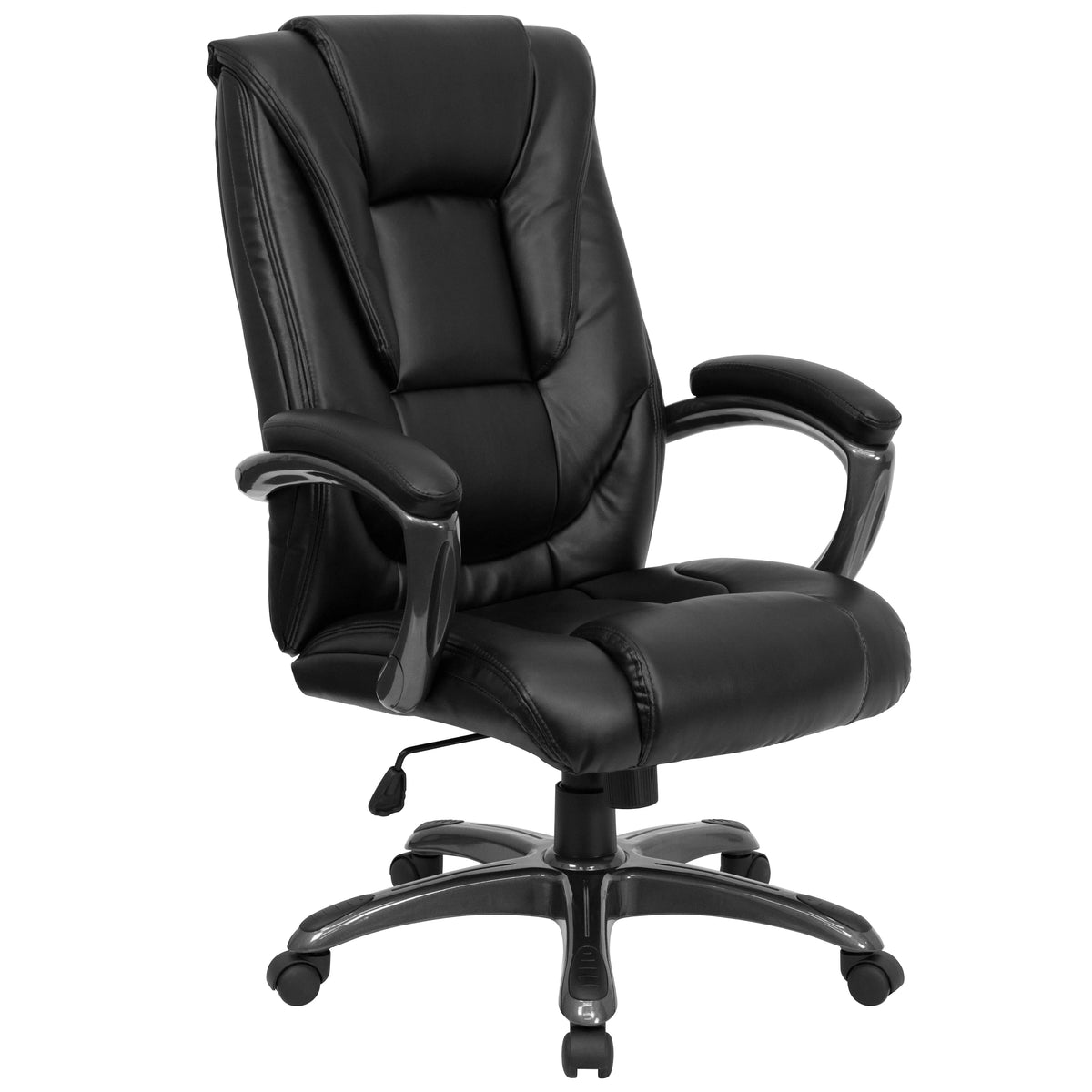 Black LeatherSoft High Back Ergonomic Office Chair L474100