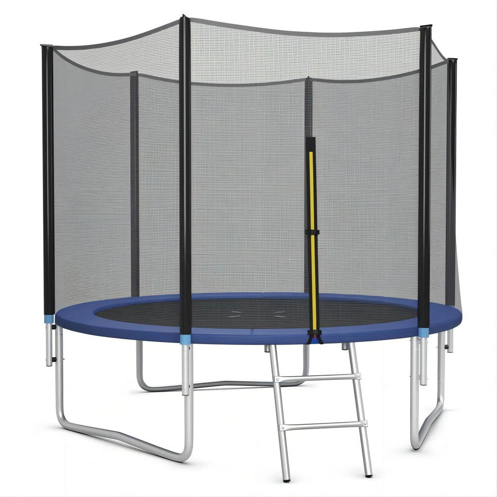 10ft Trampoline with Enclosure Net and Ladder W629429