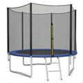10ft Trampoline with Enclosure Net and Ladder W629429