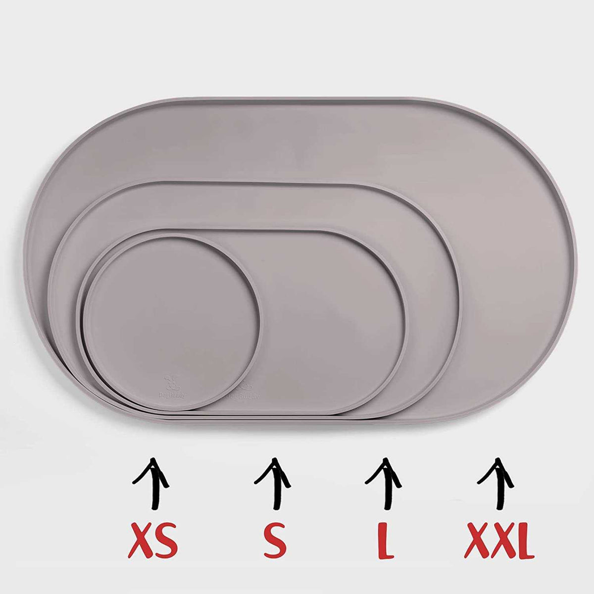 Waterproof Silicone Dog Food Mat U50585