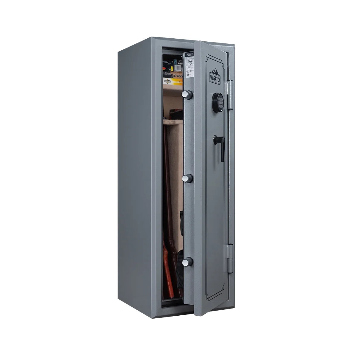 18 Gun Fire and Water Safe with Electronic Lock, Gray X455