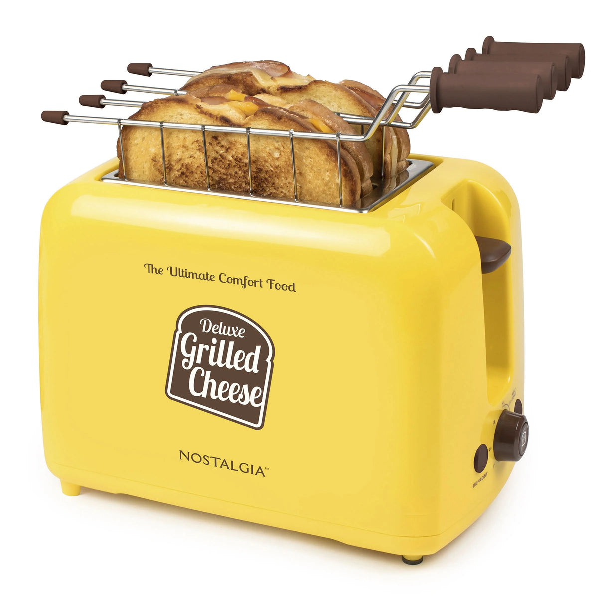 Grilled Cheese Sandwich Toaster with Extra Wide Slots W1178