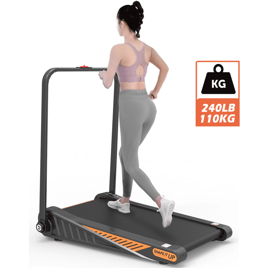 2 in 1 Foldable Under Desk Treadmill with Handlebar R51911