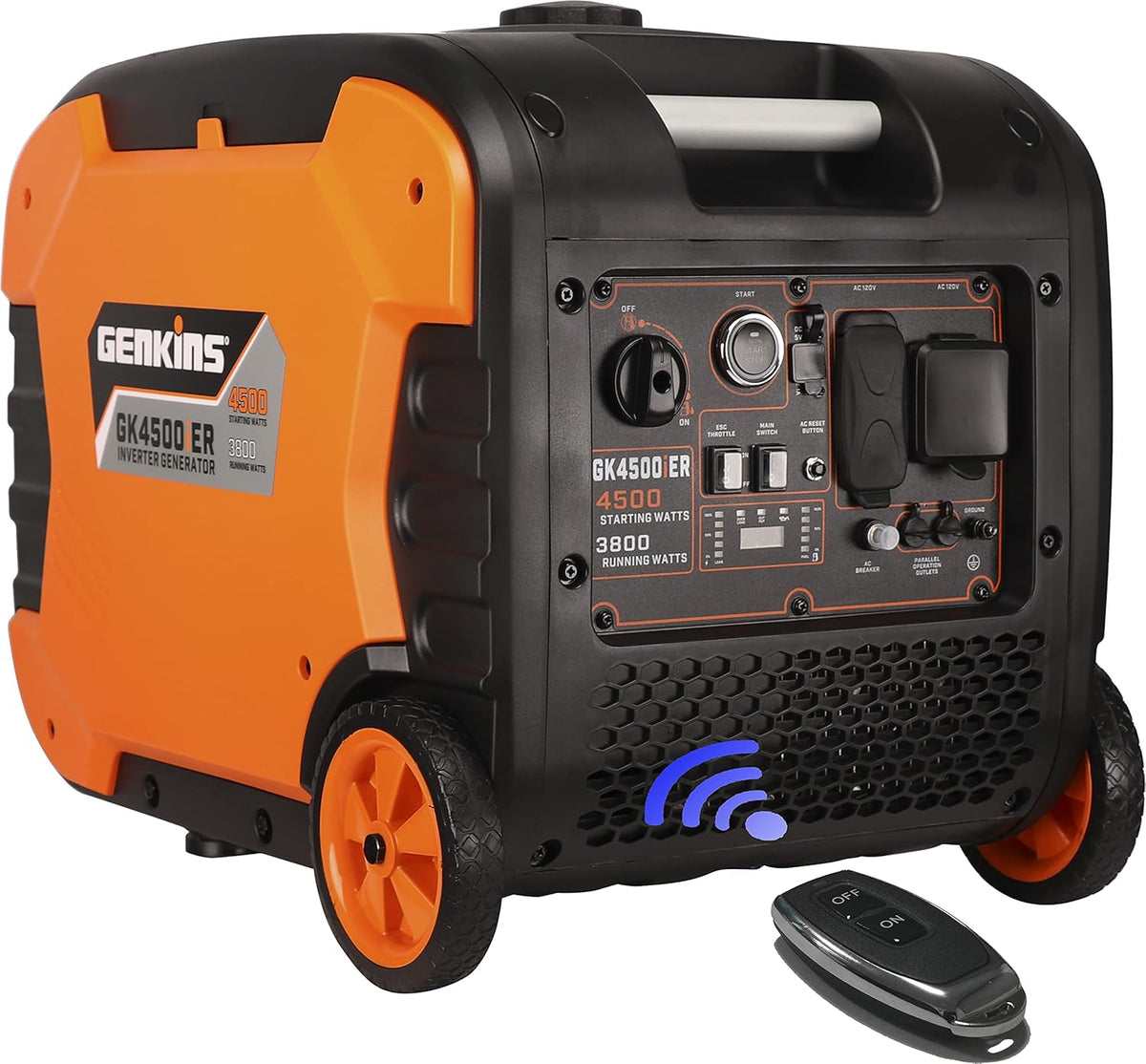 4500 Watt Portable Inverter Generator Gas Powered A535
