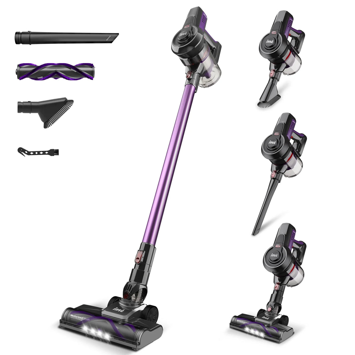 Cordless Vacuum Cleaner, 6 in 1 Stick Vacuum with 20kPa 160W Motor G2682