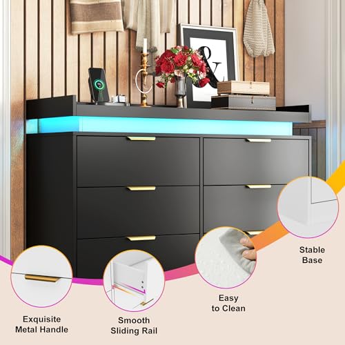 White 4 Drawer Wood Dresser C848536