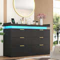White 4 Drawer Wood Dresser C848536