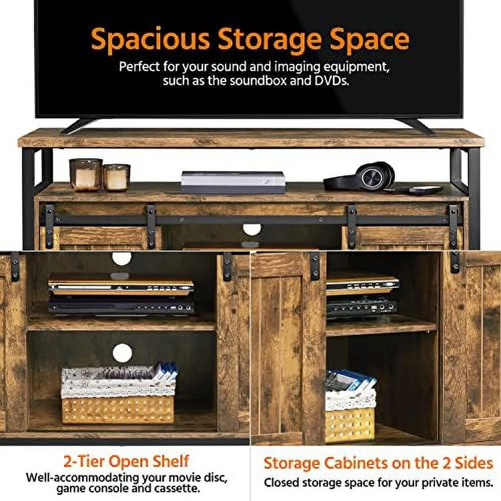 Rustic Brown 47 Inch TV Stand F4249