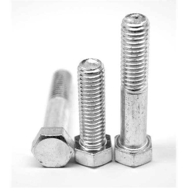 0.5in. x 5.75 in. PT Coarse Threaded Grade 8 Hex Cap Screw, Alloy Steel - Yellow Zinc Plated - 100 Piece U603