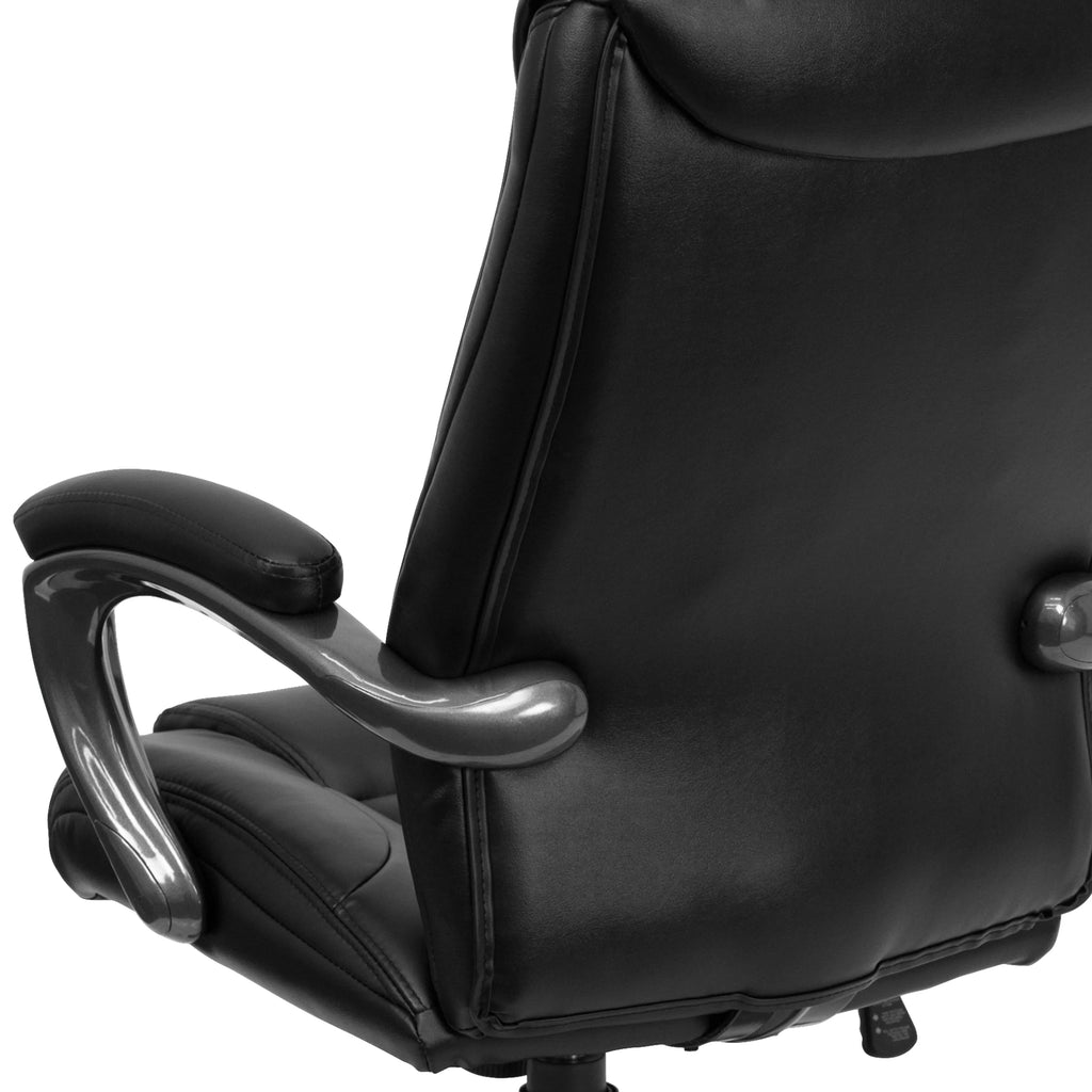 Black LeatherSoft High Back Ergonomic Office Chair L474100