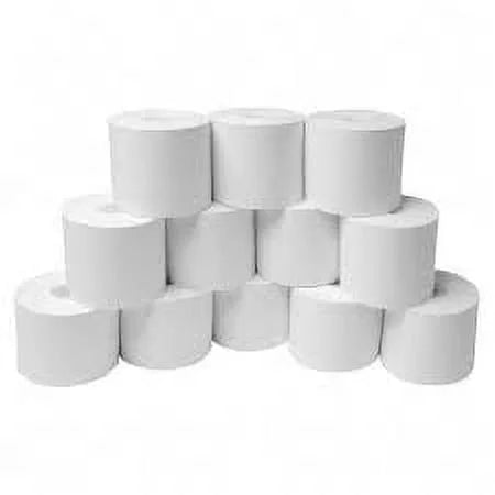 2 3/4 in. x 190 ft. 1-Ply Bond Paper Rolls H560