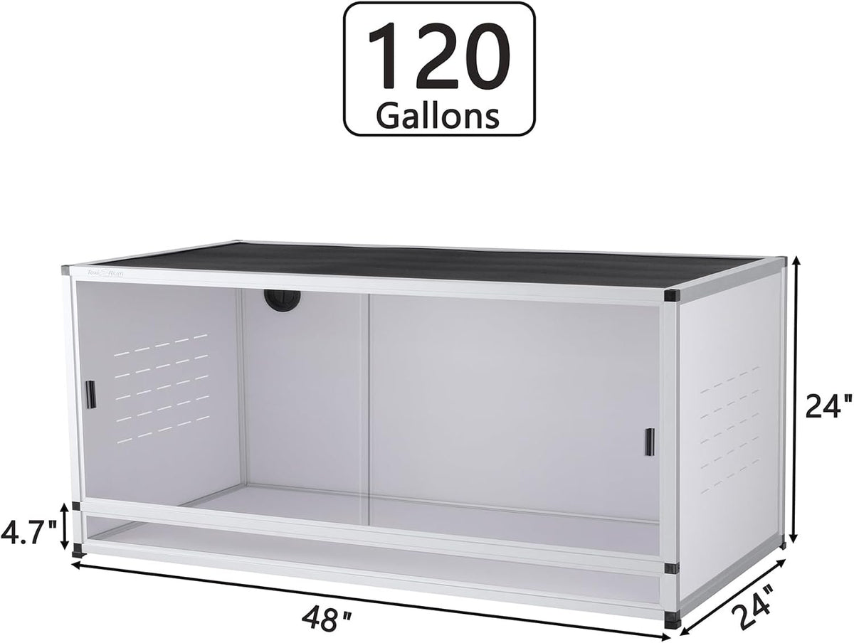 120 Gallon PVC Reptile Terrarium E522341