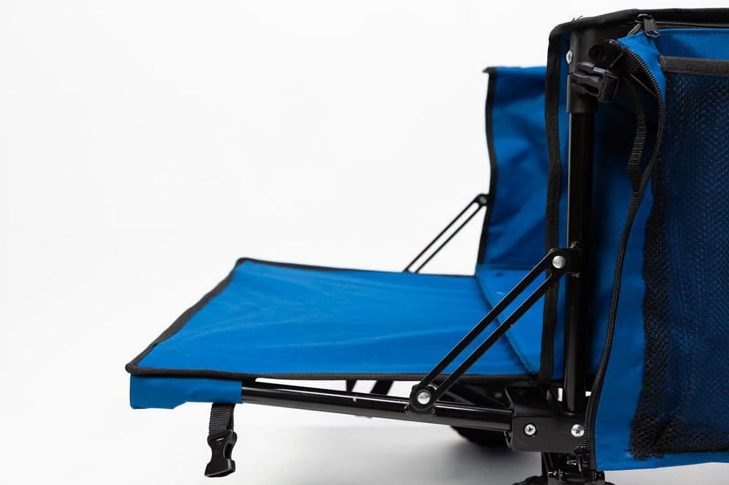 Quad Folding Camp Wagon with Tailgate, Blue K6437
