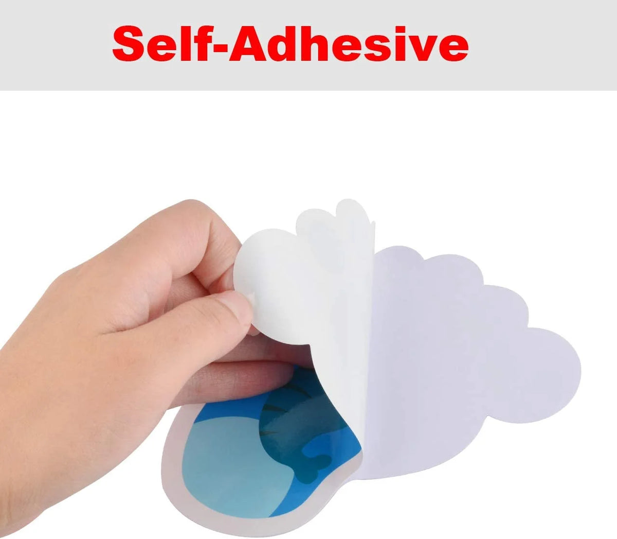 30 Pairs Self-Adhesive Floor Decals Footprint Stickers T694160