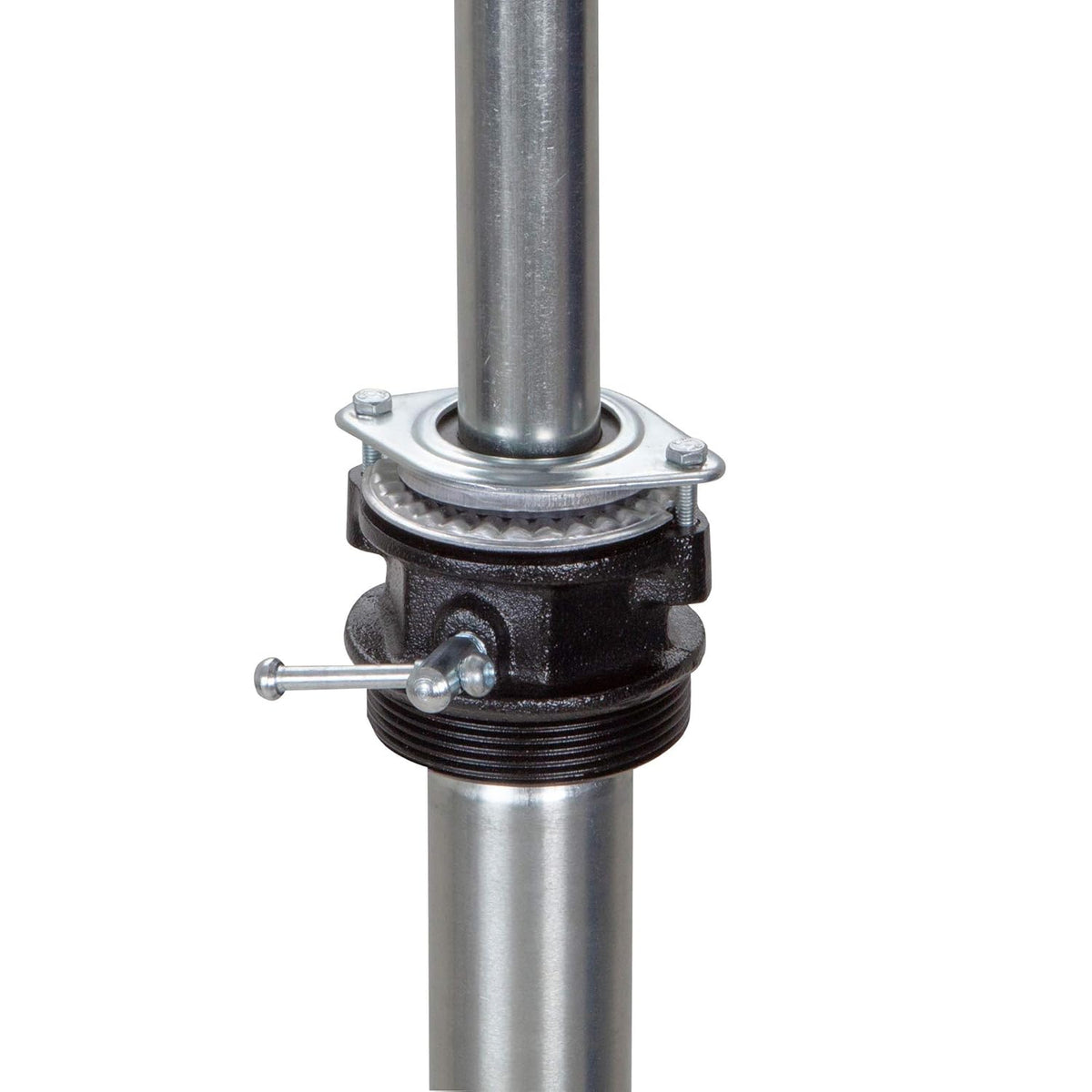 10 GPM Rotary Vane Manual Fuel Transfer Pump with 8-Ft Anti-Static Hose, Non-Sparking Nozzle, Holder, Vacuum Breaker & Flame Arrestor T711