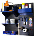 Orange Pegboard Storage Kit with Red Accessories A3513