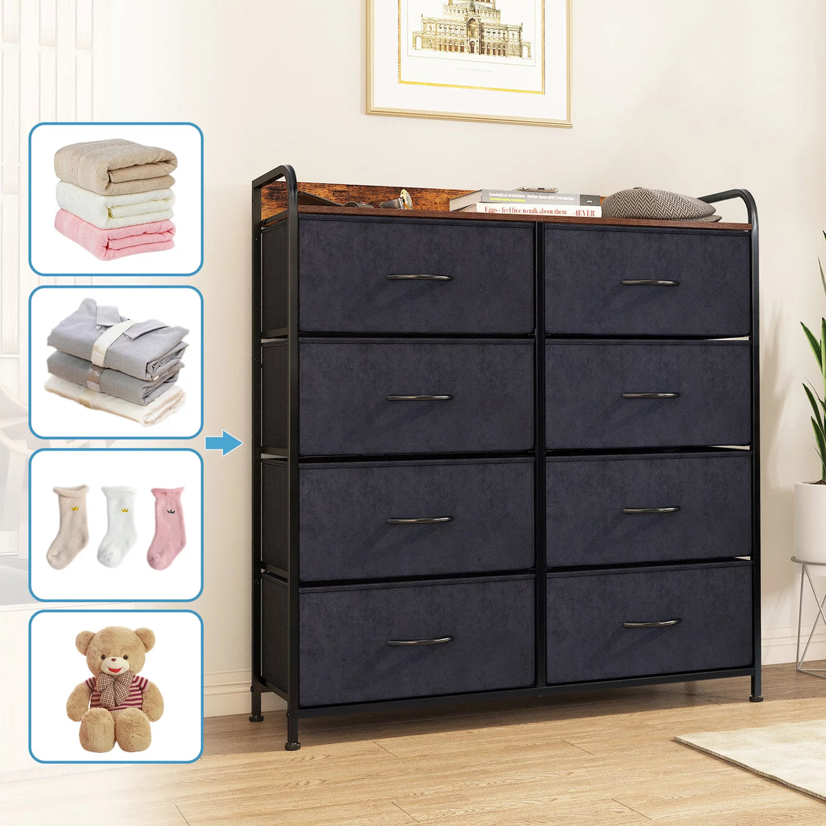 8 Drawer Dresser R267